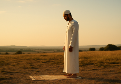 A Silent Moment Before Salah: Creating Space for the Soul to Arrive